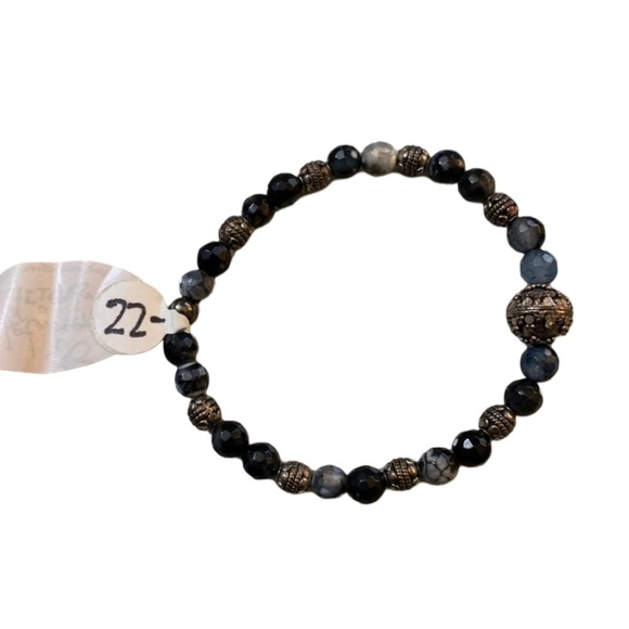 Beaded Stretch Bracelet for Teens - Picture 2 of 3